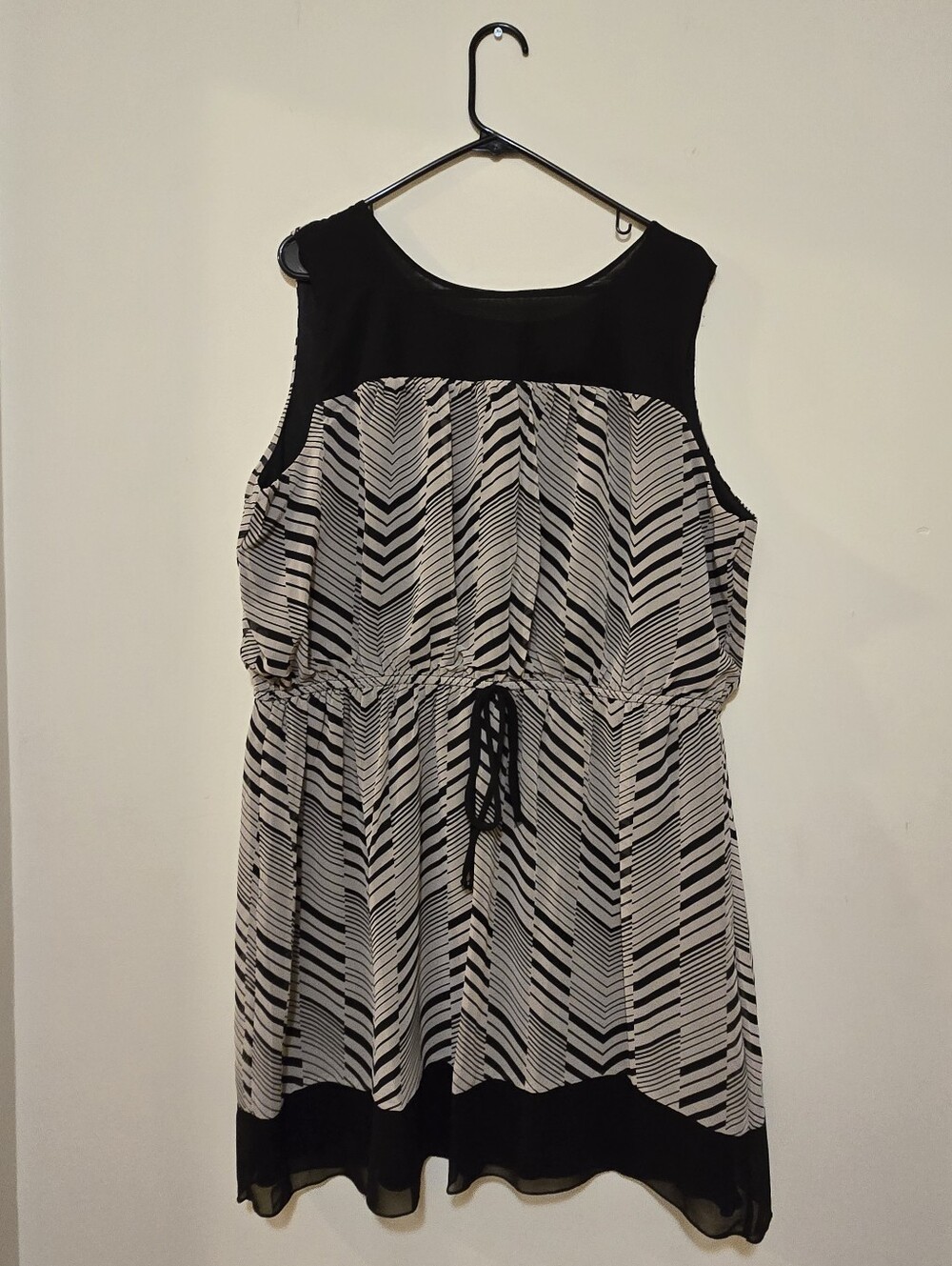 Enfocus Studio Black/Cream Dress size 20w